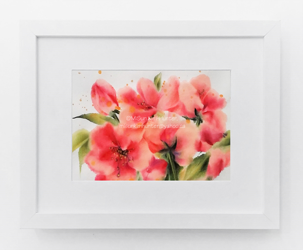10x8 Coral Pink